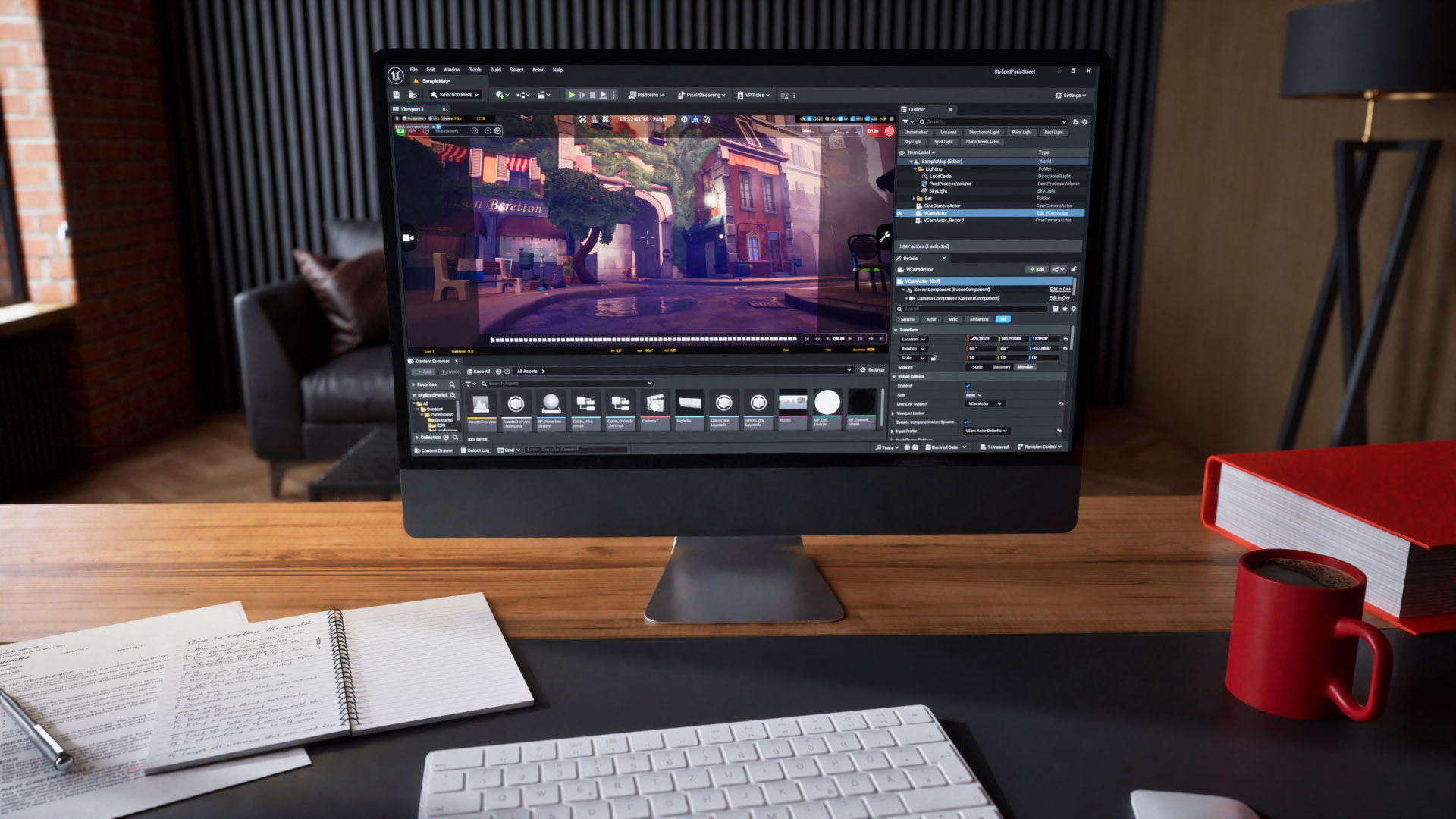 Gérer et réaliser une production de film d’animation temps-réel
